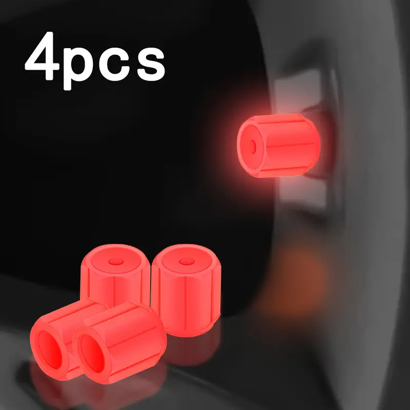 Luminous Tire Valve Caps 6 Colors Car Motorcycle Glowing Valve Cover Car Tire Wheel Hub Styling Tool Auto Accessories 4/8/20pcs - Image 21