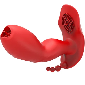 Female Masturbation Wearable Butterfly Vibration Dildo Wand Wireless Clitoris Anal Massage G Spot Vibrator Sex Toy for Women 6