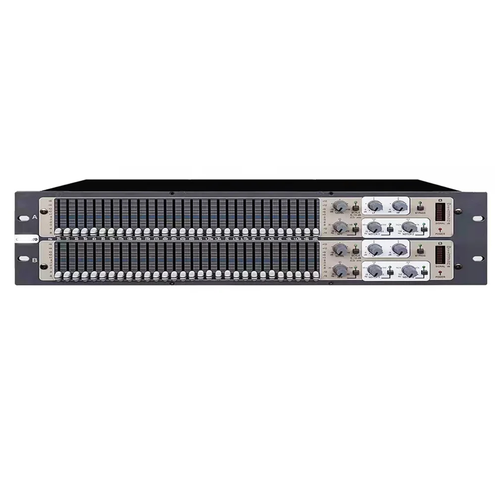 Paulkitson dBQ-zero 30Band Graphic Equalizer Profesional Audio Equalizador Large Performance Studio Equaliser Speaker Management