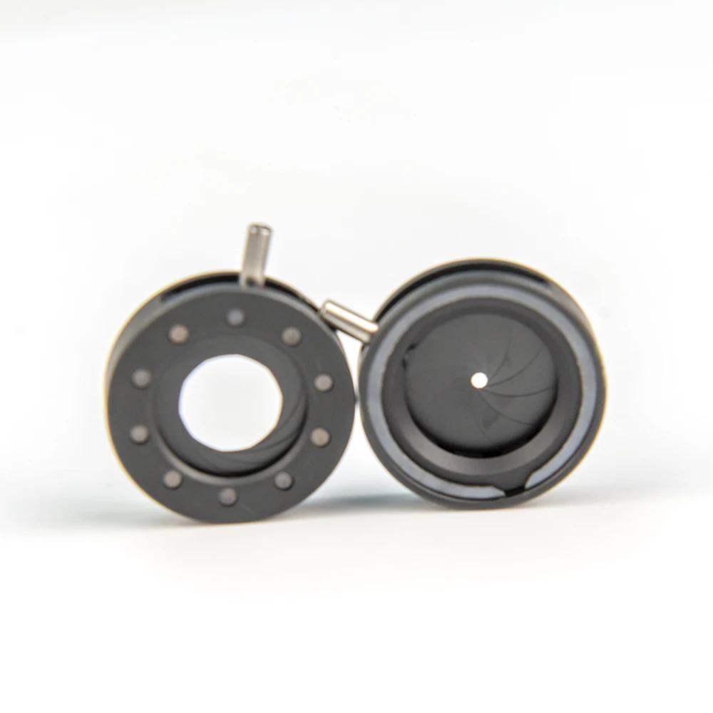 Adjustable Aperture 1-12MM Manual Zoom Optical Iris Diaphragm Condenser for Camera Microscope Adapter With 10 Blades optical iris aperture diaphragm