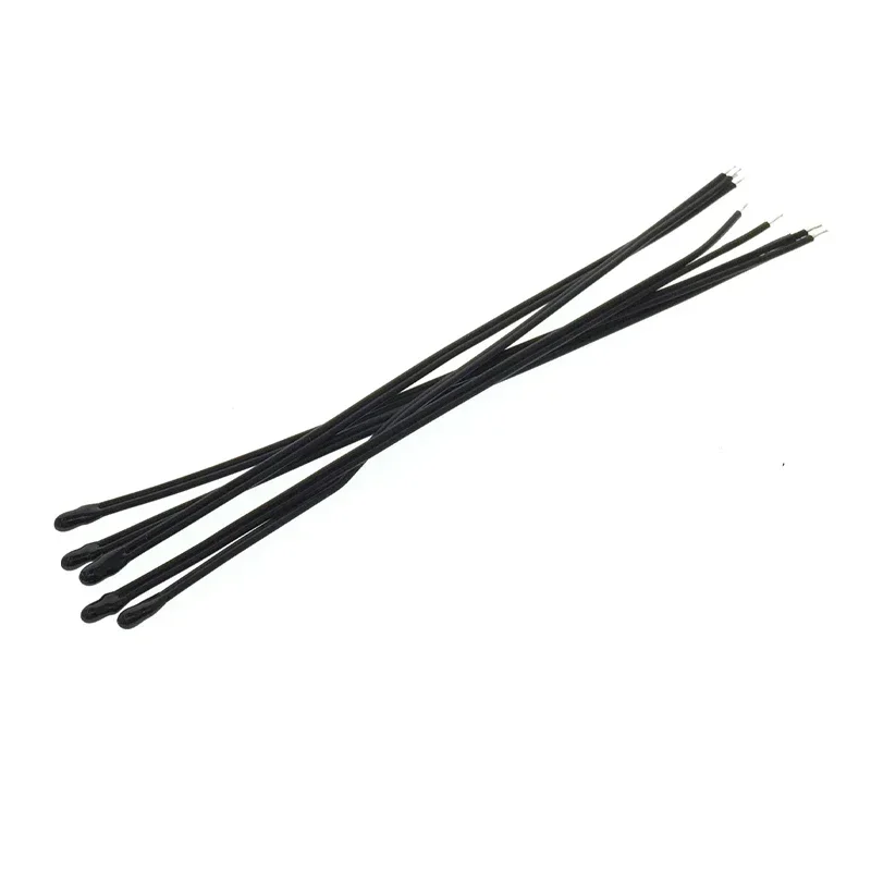 10pcs NTC Thermistor Temperature Sensor MF52D Resin Drop Head 3 MM In Diameter Resistance10kB Value3950 3435 Error1% 10 20 30CM