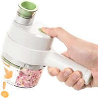 Dual Mode Cordless Food Processor & Handheld Salad Maker - Vegetable Slicer - Food Chopper IPX4 Waterproof 1
