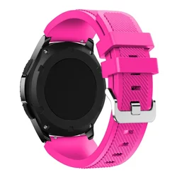 Premium Silicone Smartwatch Band - Versatile 20mm/22mm Strap for 20MM (BarbieP)
