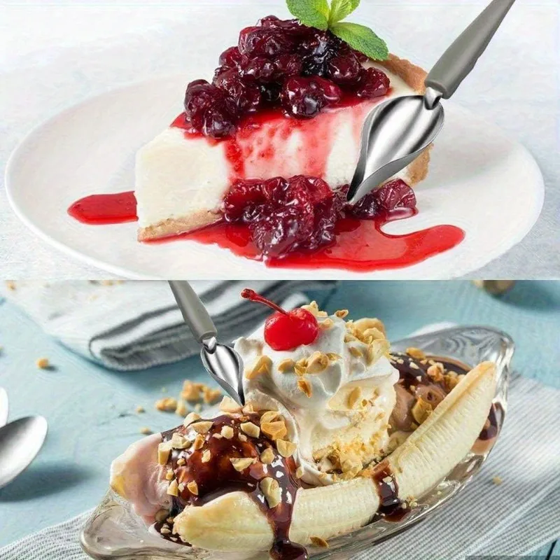 Stainless Steel Decorating Spoons and Forks Set for Candy Dipping Chocolate Drawing Fruit Fondue DIY Cake Decorating Kit