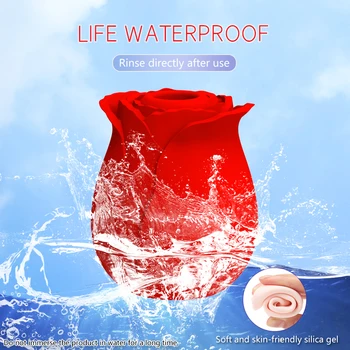 Rose Sucking Vibrator Clitoral Stimulation Sex Toys for Women Nipple Suction Powerful Sexy Toys for Female Masturbators Couples 6