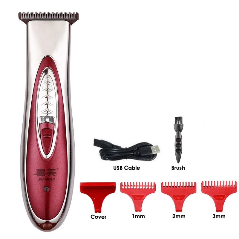 Professional Cordless Hair Clipper Trimmer Beard Shaving for Men Barber Electric Mower 0.1mm Cutter Hair Cutting Machine 7000RPM