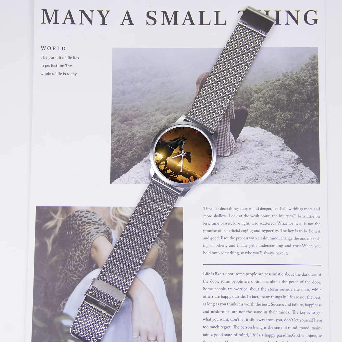 Orologio unico orologio da polso da uomo orologi di marca