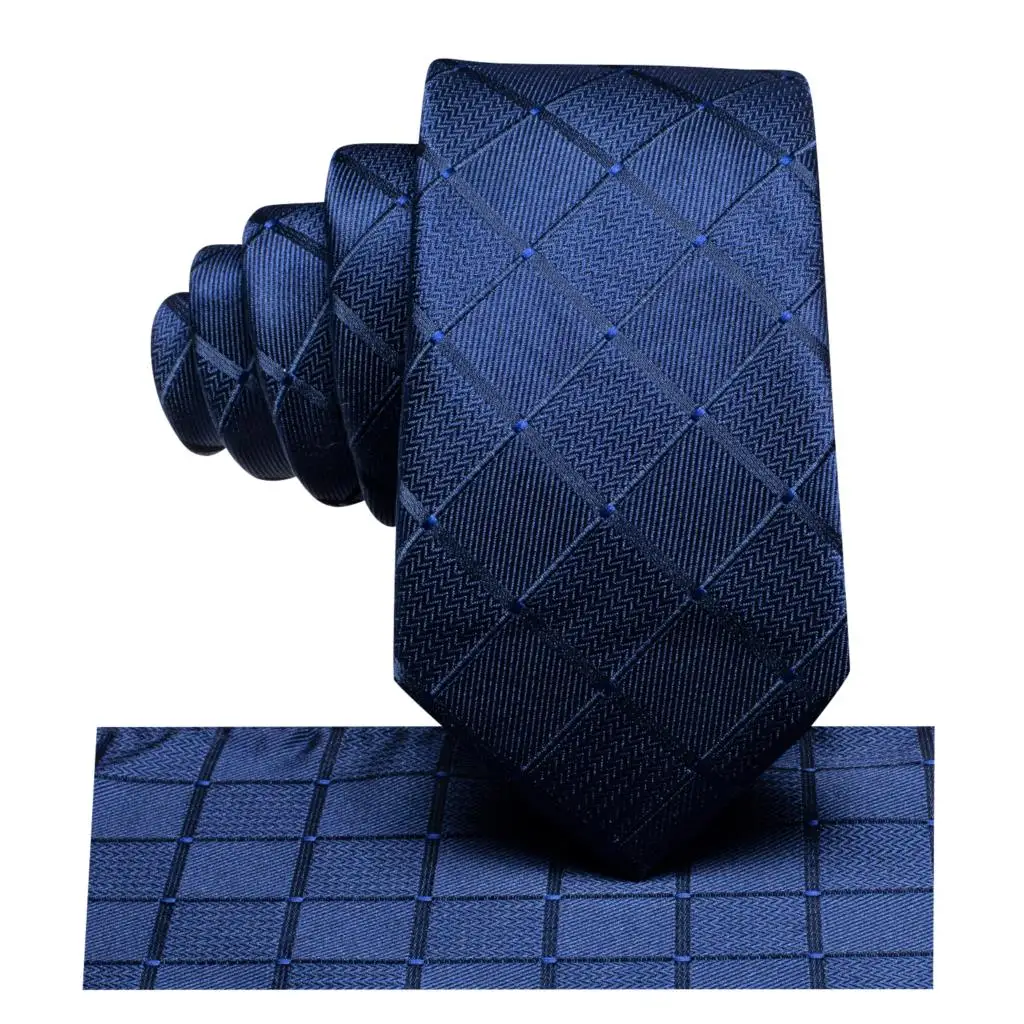

Шелковый галстук для детей, темно-синий клетчатый Роскошный дизайнерский галстук ручной работы для детей, 120 см, длина 6 см, широкие модные вечерние галстуки, Прямая поставка