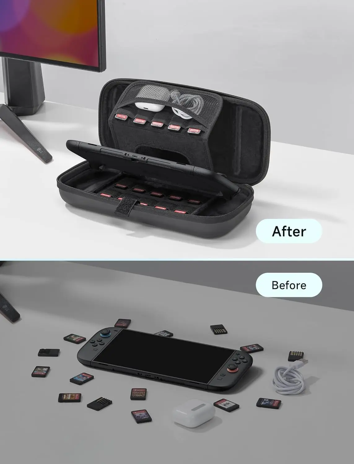 Switch  ケース 楽天市場】Switch ケース スイッチ ケース ライト Switchケース