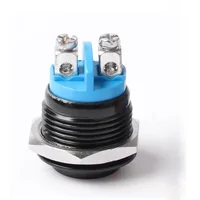 16mm Momentary High Cover Waterproof Metal Push Button Switches Car Power Switch with ScrewTermina - Image 5