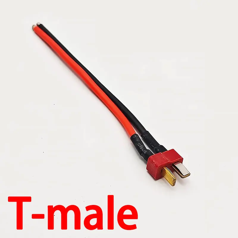 Connecteur Deans T 10cm 14AWG Mâle Femelle Lot 1 Pièce