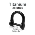 Ti 9mm Buckle Black