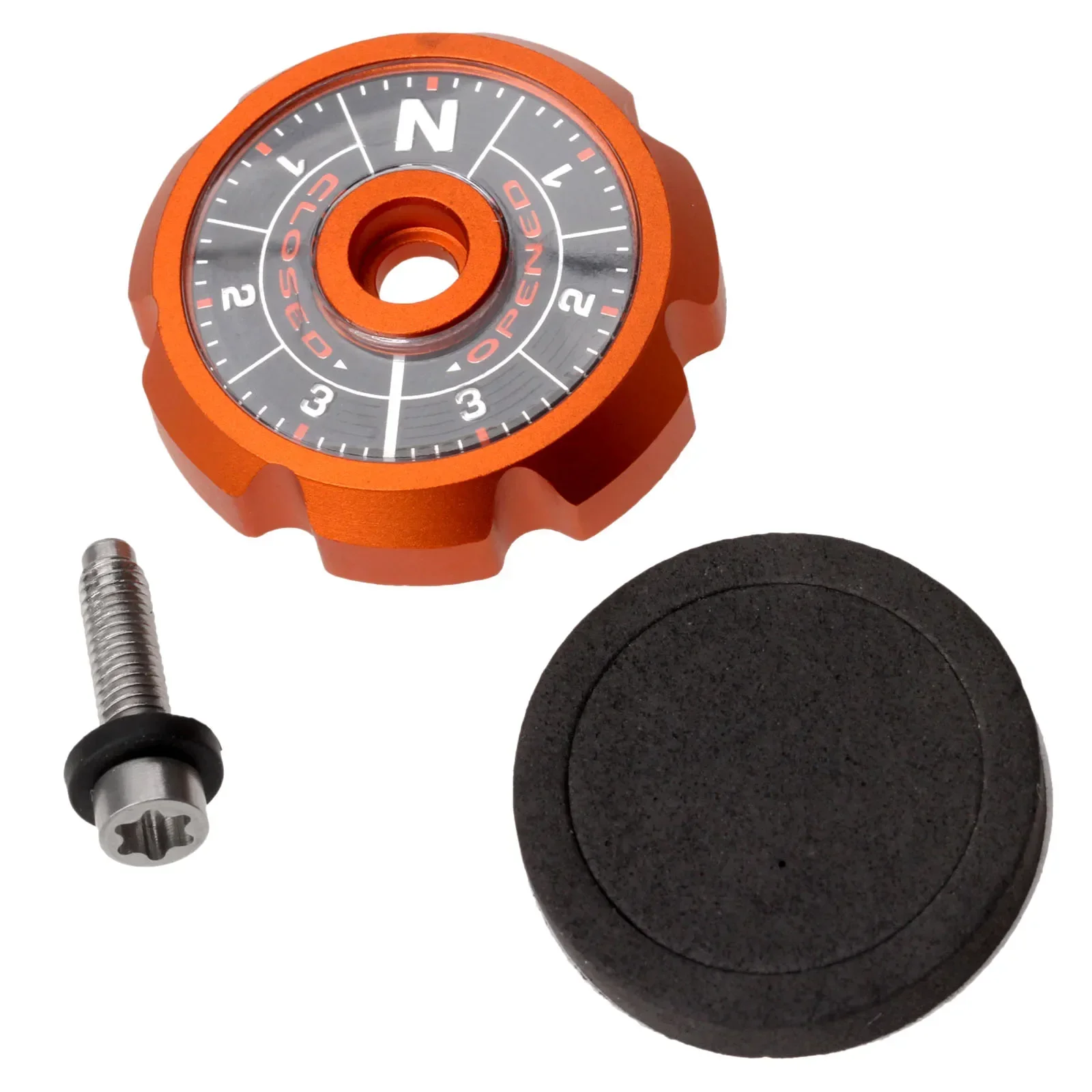 Orange Aluminum Alloy Adjustable ASP Angle Sole Plate Face with Sponge Pad Screw Washer Kit For Taylormade R1 Golf Drivers 3