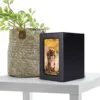 Wooden Pet Urns Wooden Cremation Box With Pet Picture Frame Pet Memorial Picture Frame Urns For Beloved Pets