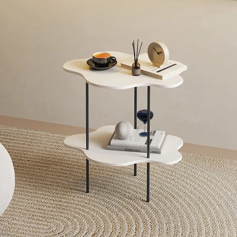 

Nordic Clouds Shape Tea Table Light Luxury Creative Minimalist Rack Ins Style Small Bedside Table Indoor Furniture Dropshipping