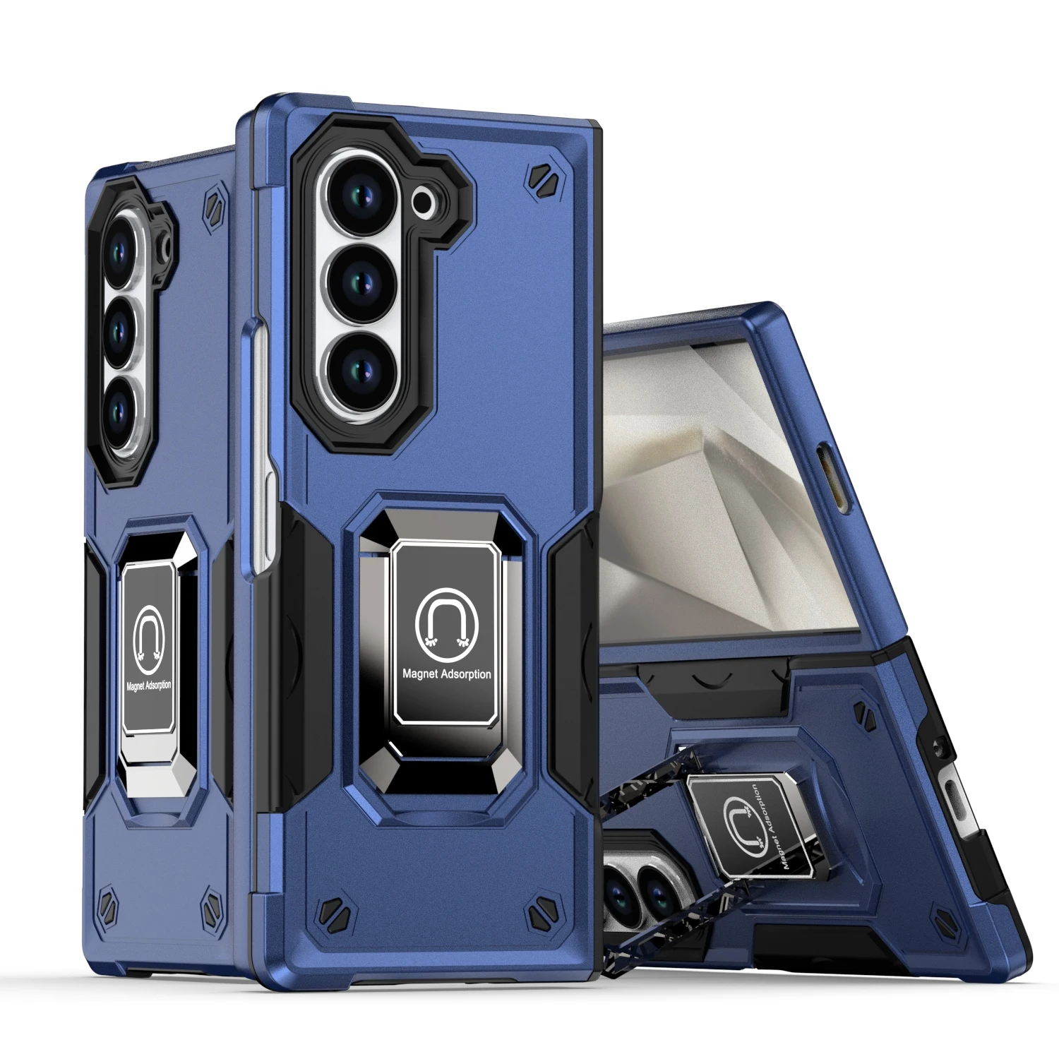 Robuste Handyhülle Für Samsung Galaxy Z Fold Mit Magnetständer_voghion.com