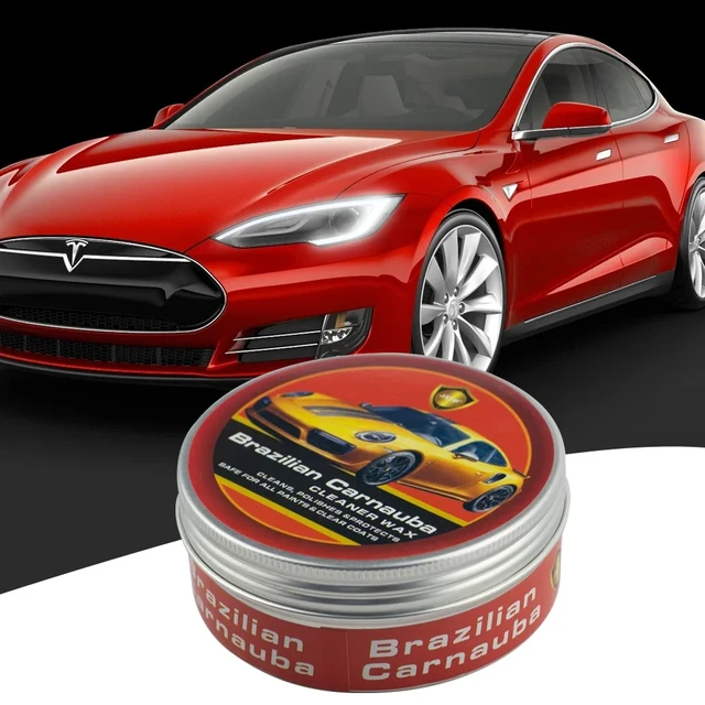 Carnauba Paste Car Wax High-Gloss Shine Auto Cleaning Polish Auto