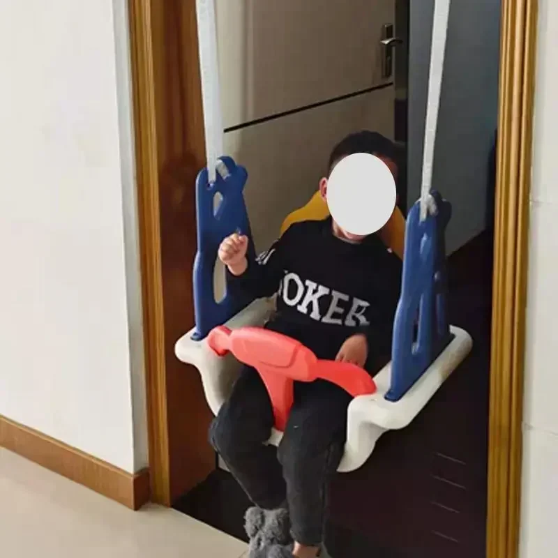EG92 실내 스윙, 문짝 프레임 장착 흔들 의자, 휴대용 스윙, 가정 및 여행용 조절 가능한 좌석