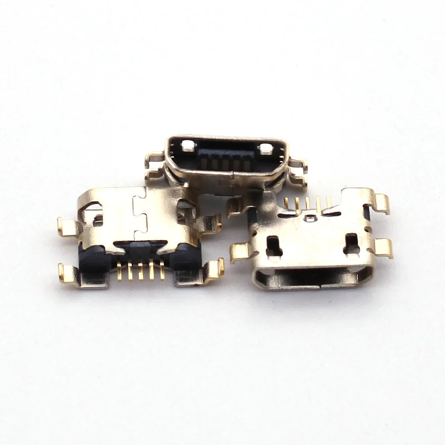 

5pcs Charging Socket Connector Power Jack Dock Data Plug Repair Mini Micro USB For Ulefone Gemini MT6737T 5.5" FHD 1920x1080
