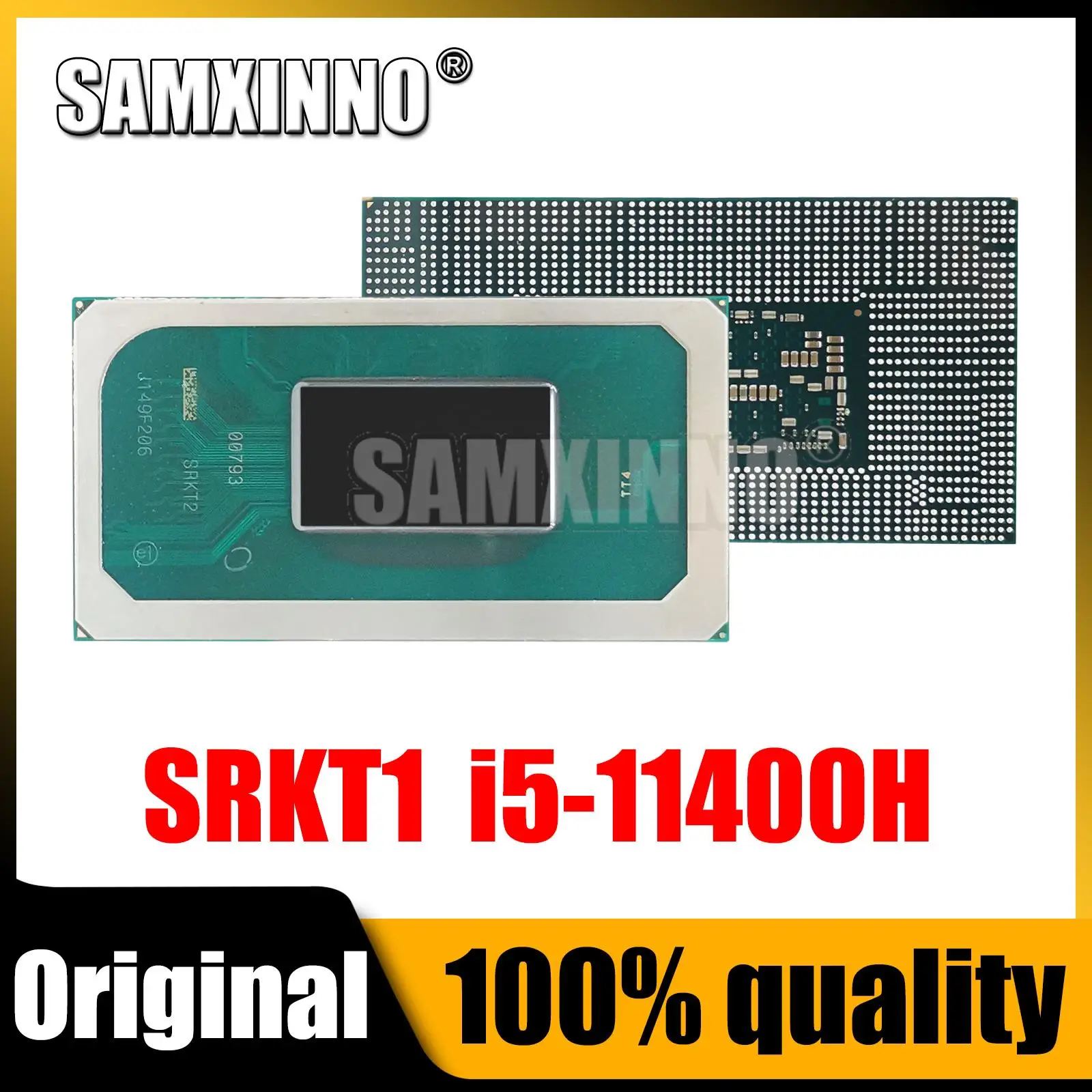 

100% New i5 11400H SRKT1 i5-11400H CPU BGA Chipset