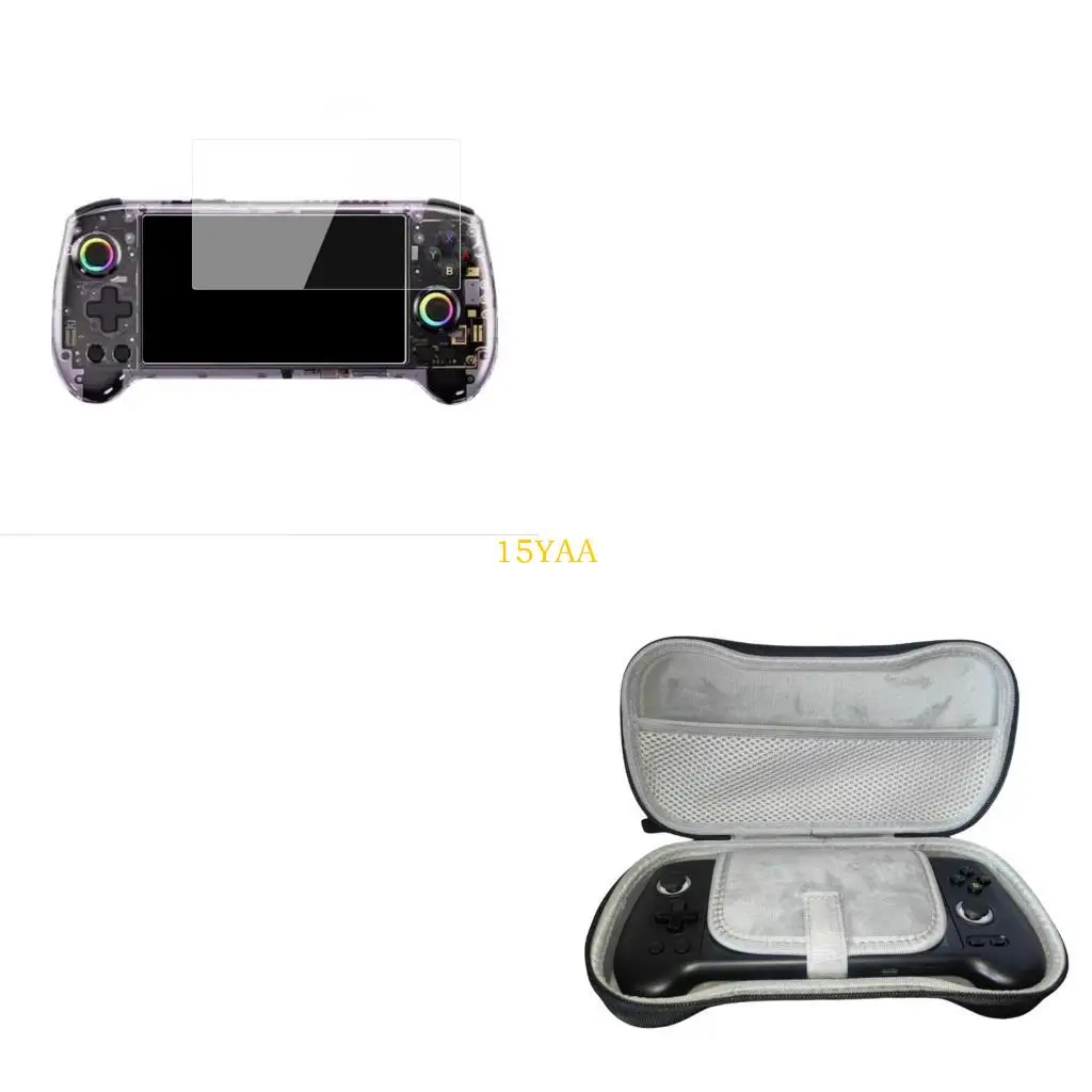 Funda De Transporte Para Consola ANBERNIC RG557 – Bolsa A Prueba De Golpes Con Compartimentos Para Cargador Y Auriculares, Peso 160g