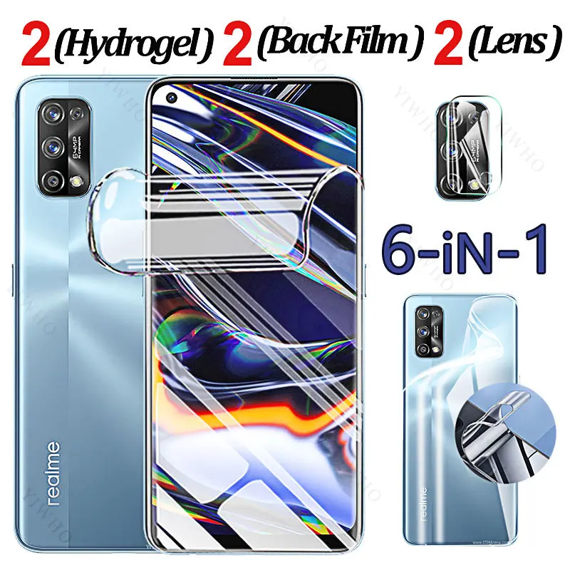 Screen Protector Realme Pro Case Aliexpress Hydrogel Film On For