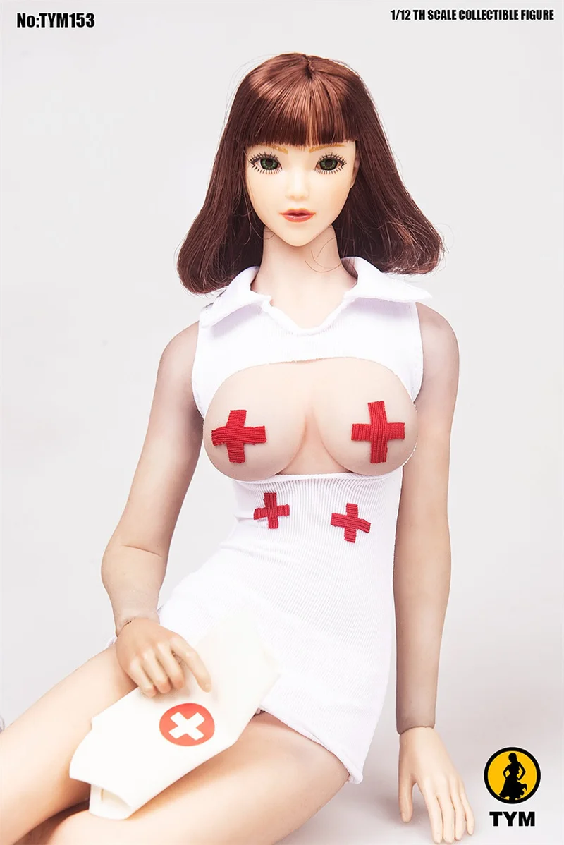 

In Stock TYM153 1/6 Nurse Killer cosplay Cloth Action Figure