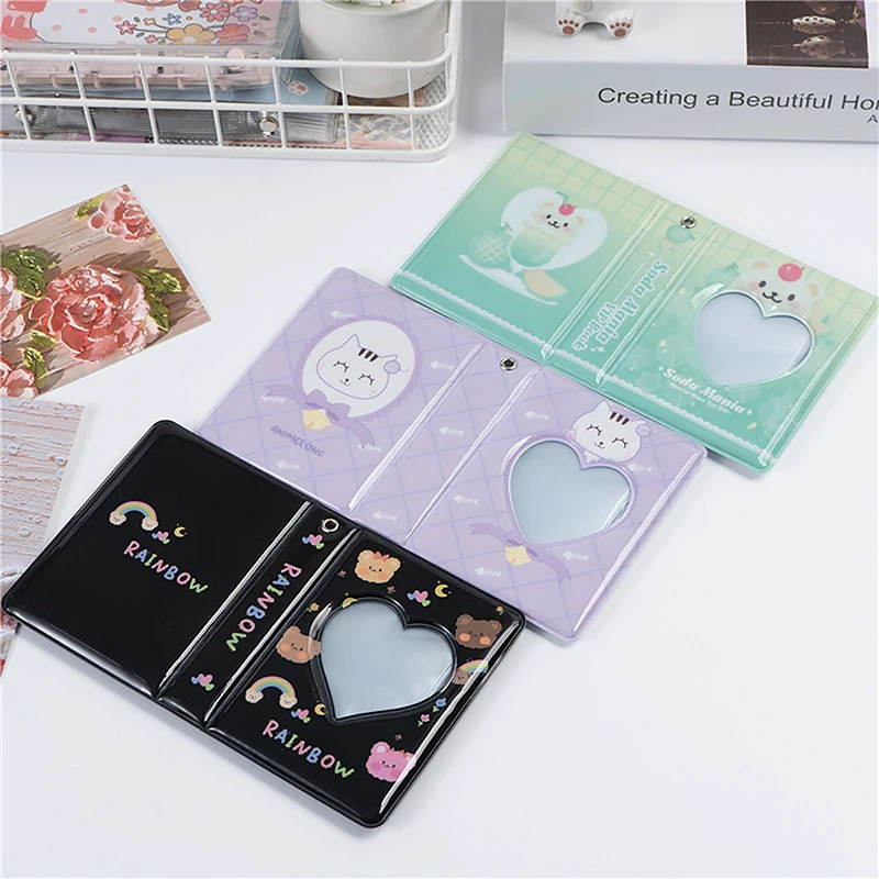 Mini Small Card Collection Book 40 Pockets for Fujifilm Mini Film Instax Photos  Album 3-Inch Photo Album Mini Storage Book