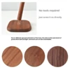 Simple Creative Solid Wood Storage Rack Vertical Household Kitchen Tissue Rack Cling Film Racks Household Storage Products 5