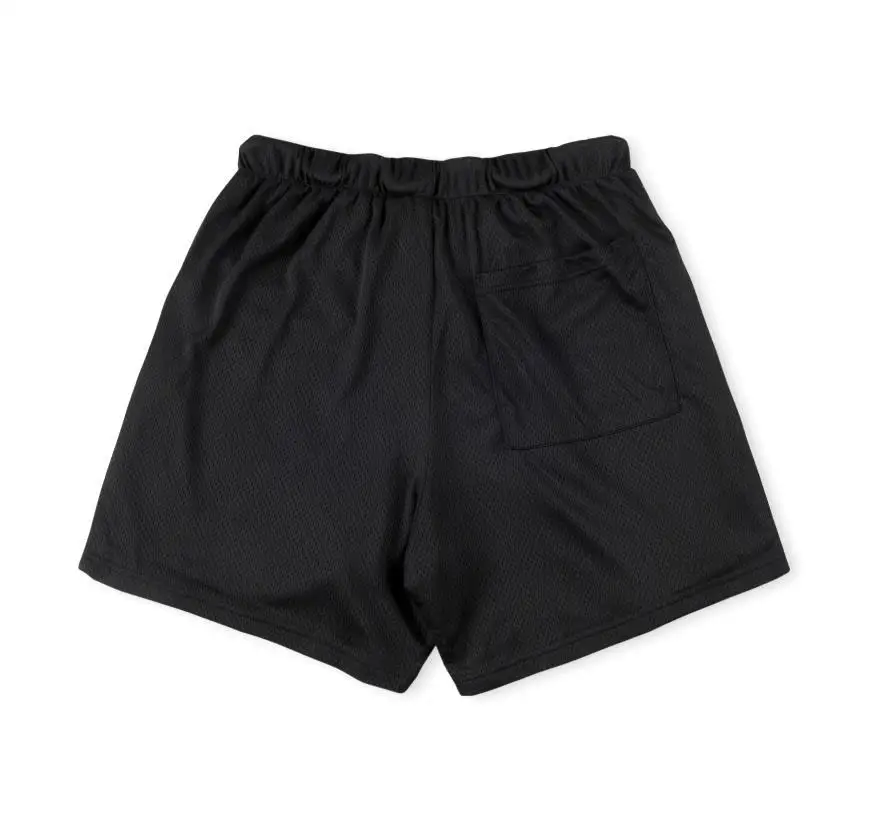 New 2023 Novelty High Comfortable Billionaire Studios Mesh Skateboard Street Cotton Casual Shorts Kanye Hip-hop Parkour #529 2