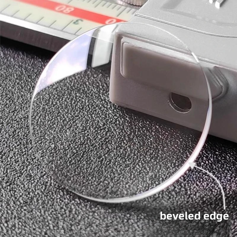 Enhanced Domed Mineral Watch Glass - Magnifying Lens for Watch Repair, Various Diameters Available