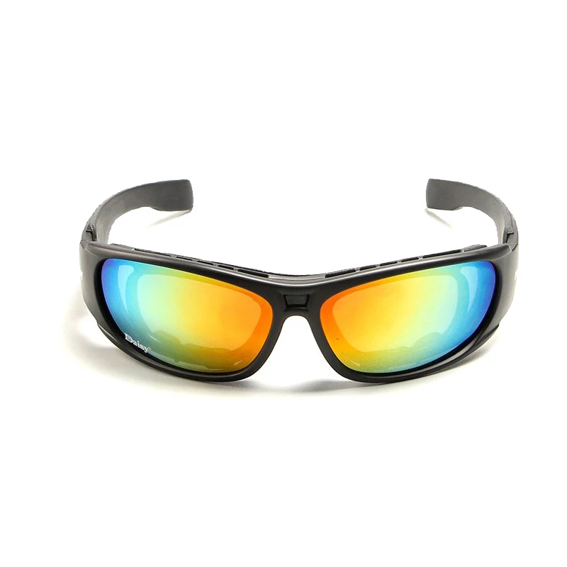 Daisy C6 Polarized Glasses CS Army Tactical Motorcycle Hunting Shooting Airsoft Bullet-proof Military C5 Goggles With 4 Lens Kit polarized sports glasses polarized glasses shooting glasses polarized goggles tactical goggles safety goggles
