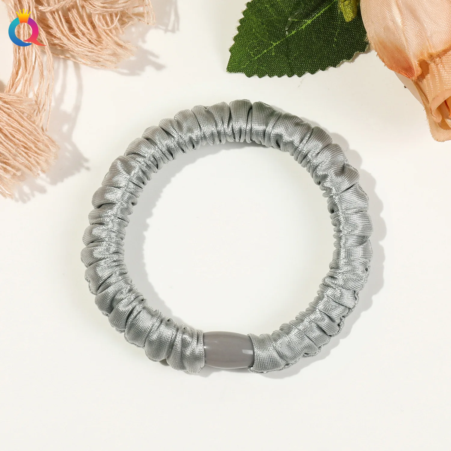 3 Stück einfache elastische Haargummis für Damen und Mädchen, Scrunchies, Accessoires, Haargummis, Haarschmuck, Kopfschmuck, Pferdeschwanzhalter – Detail 15