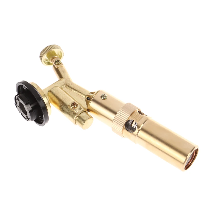 Portable Welding Gas Torch Flame Butane Burner Outdoor Camping BBQ Lighter Flamethrower Kitchen Supplies Welding Equipment