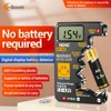 BT189 Battery Tester LCD Display Universal Voltmeter Electricity Display AA AAA Button Cell Batteries 1.5V/3V/3.7V/4.8V/9V 1