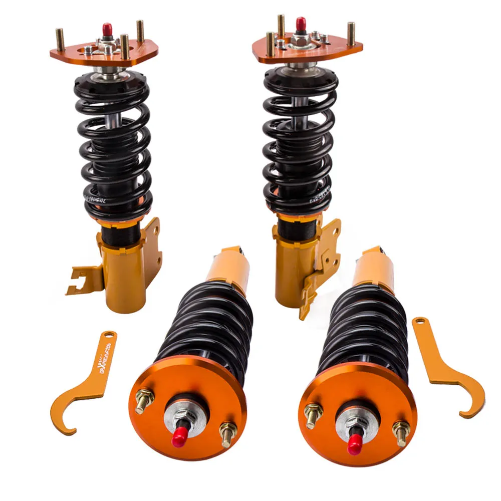 Coilovers Molle Elicoidali Sospensioni Puntoni Per Nissan 1989-1994 240Sx S13 Silvia Per S13 Silvia 200Sx Anteriore Posteriore Ammortizzatore Camber