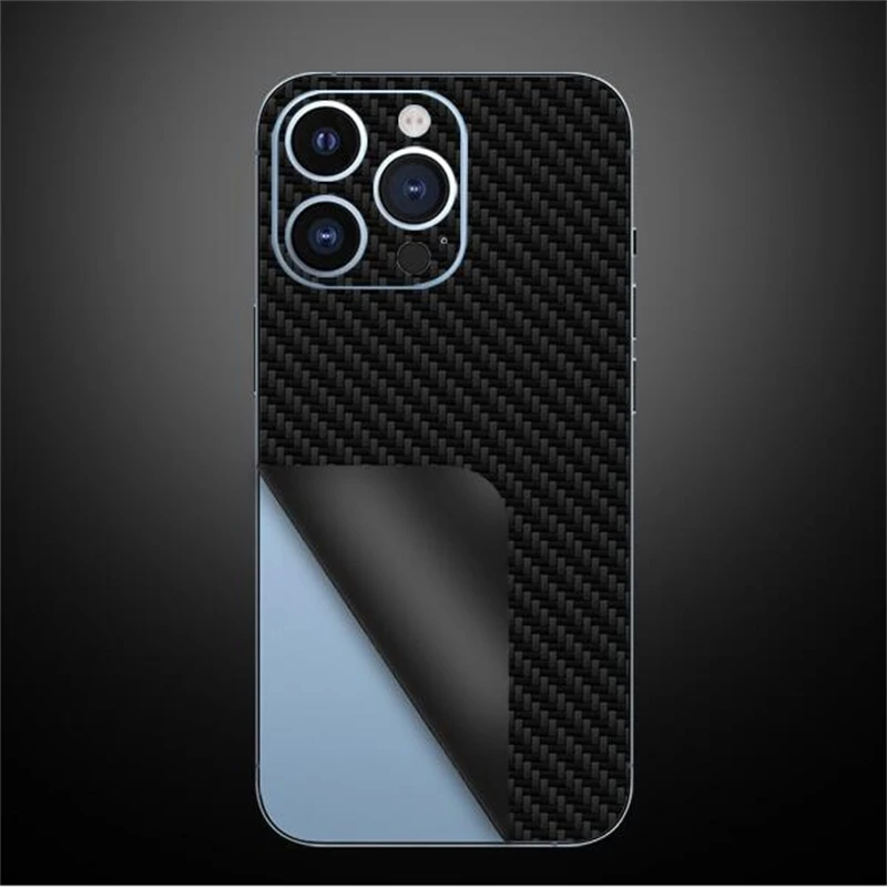 Vormir 50pcs Mobile Phone Skins Carbon Fiber Decorative Stickers for Film Cutting Machine Sunhine SS 890C Back Glass Protectors