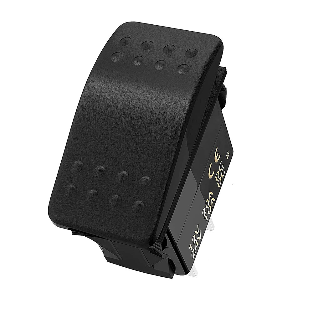 MarineRockerSwitch12V20ASPSTONOffToggleSwitch2PinRocker