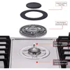 Gas Cooktop 5 High Efficiency Burners Gas Stovetop Stainless Steel Built-in Gas Stove Top Propane/Natural Gas Convertible 4