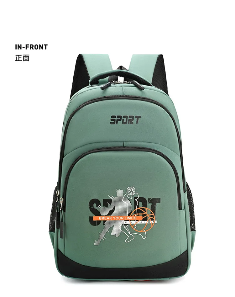 Trendiger Cartoon-Rucksack für Herren, große Kapazität, schwarzer Rucksack, Schüler-Schultasche, modische Outdoor-Doppelschultertaschen 2026 im Angebot – Detail 20