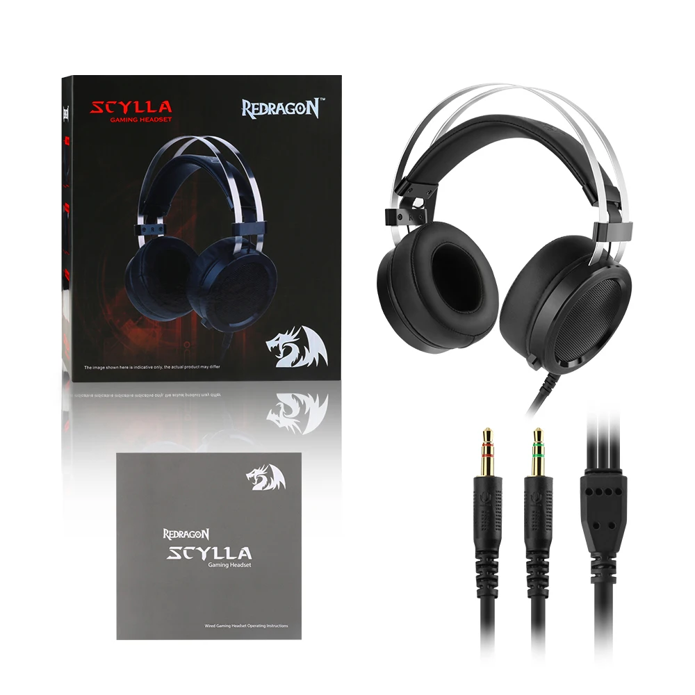 Redragon SCYLLA H901 oyun kulaklıklar Gamer Surround Pro kablolu bilgisayar  Stereo kulaklık kulaklık için mikrofon ile PC PS4 - AliExpress