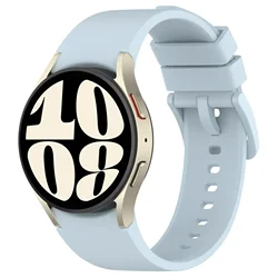 Premium Silicone Strap for Smartwatch - Durable and Comfortable Replacement Band (Baby Blue)