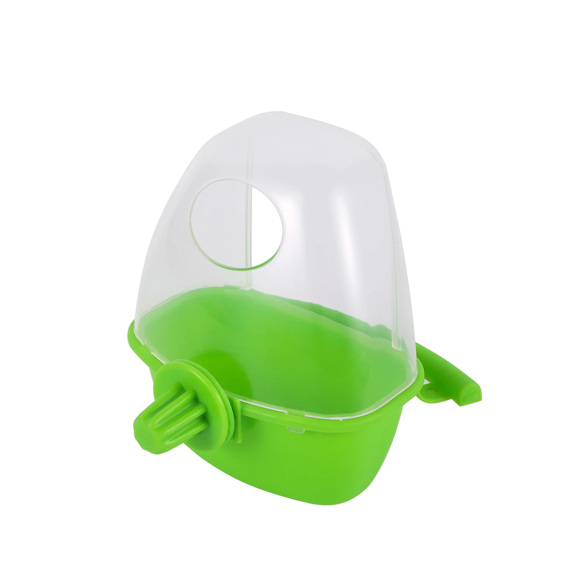 Bird Feeder Parrot Birds Water Hanging Bowl Parakeet Feeder Box Pet Cage Plastic Food Container Bird Supplies Feeding Supplies