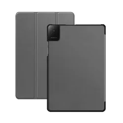 Slim Trifold Stand Cover with Hard Back Shell - TCL TAB 10L Gen 4 (GRAY)