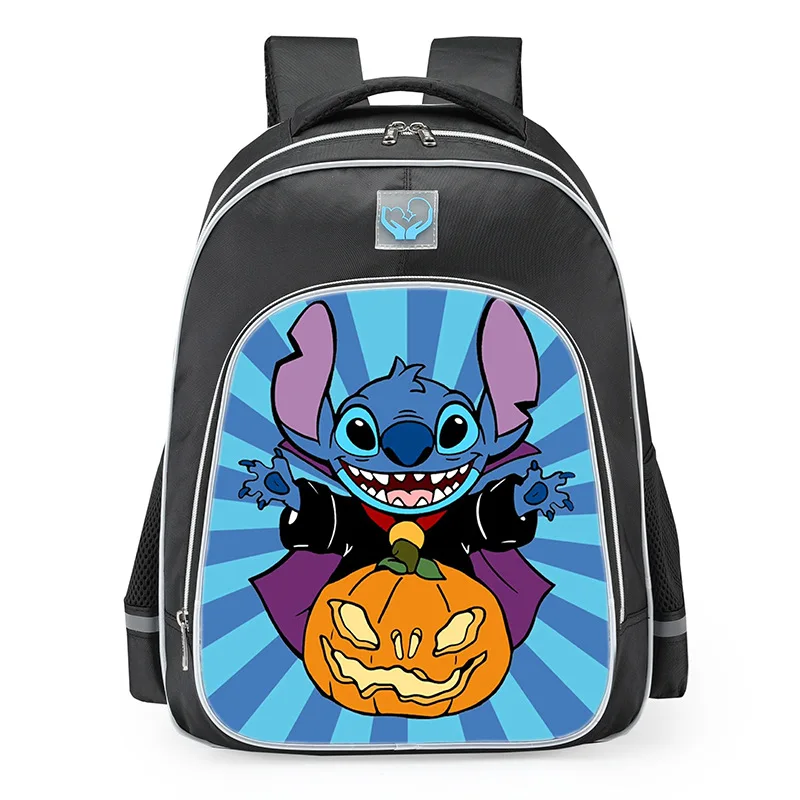 Disney Lilo Stitch Large 16" School Backpack All Over Print