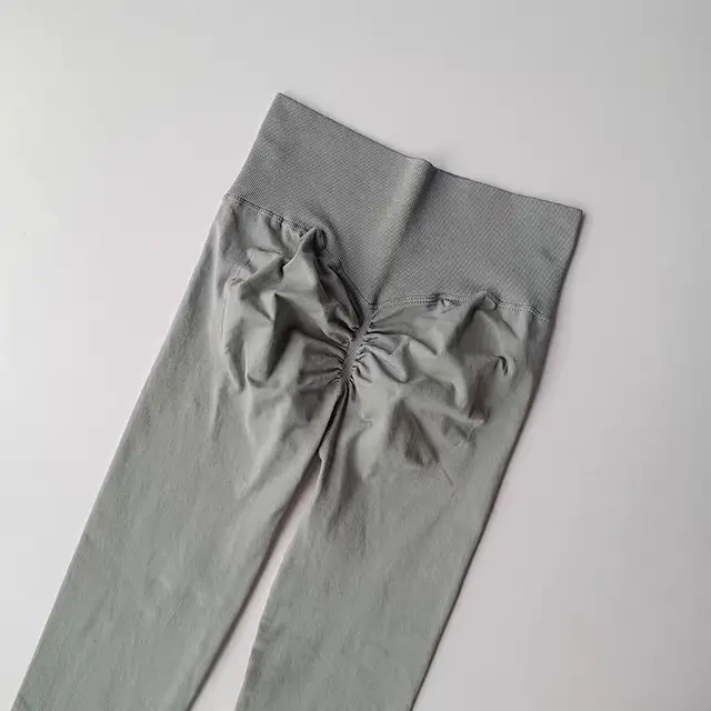 Leggings de yoga taille haute pour femmes, sans couture, effet push-up, pour le sport, le fitness, la course à pied, rehaussement des hanches, très élastiques, pour la gym