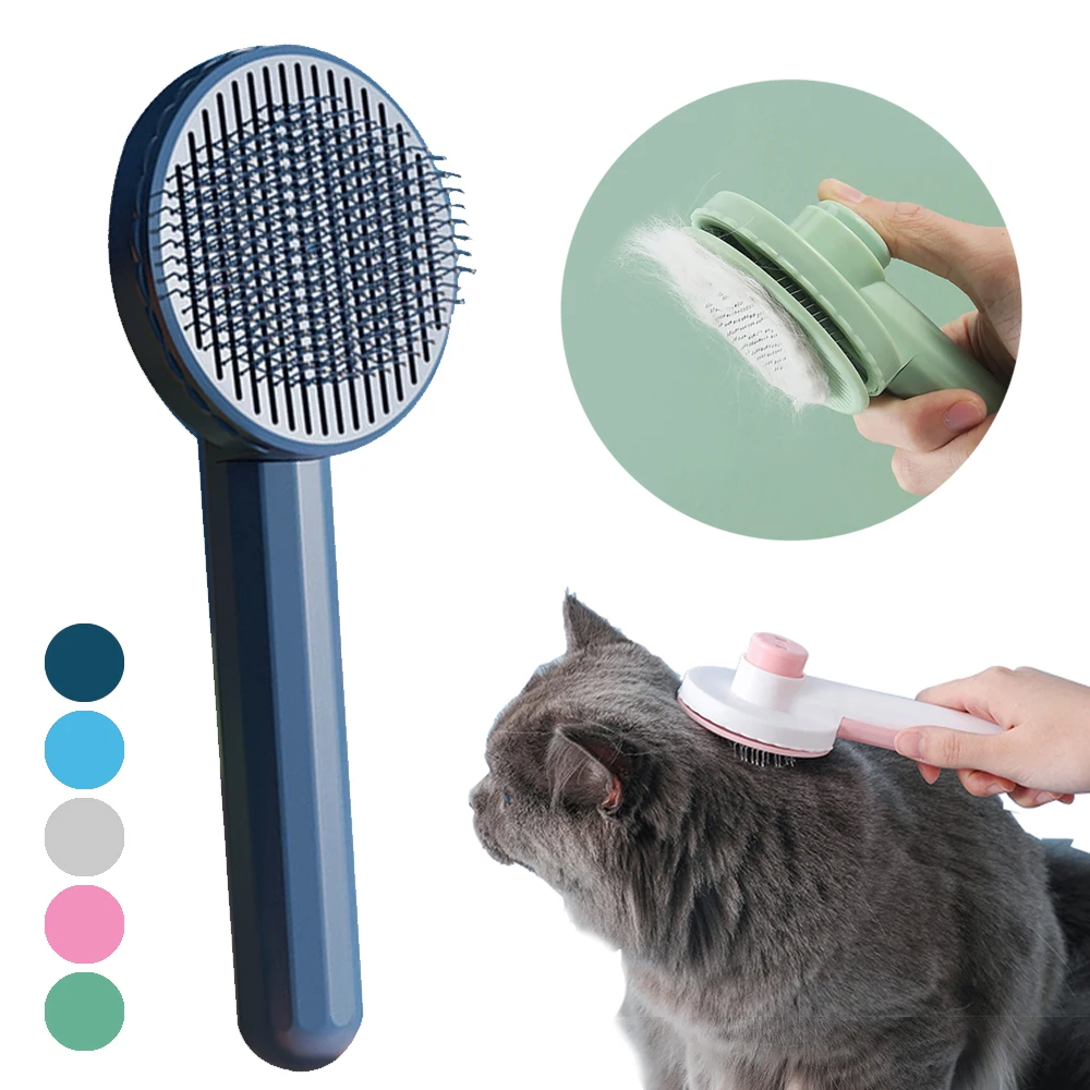 CatBrushGroomingBrushforCatsRemoveHairsCatHairRemoverPets