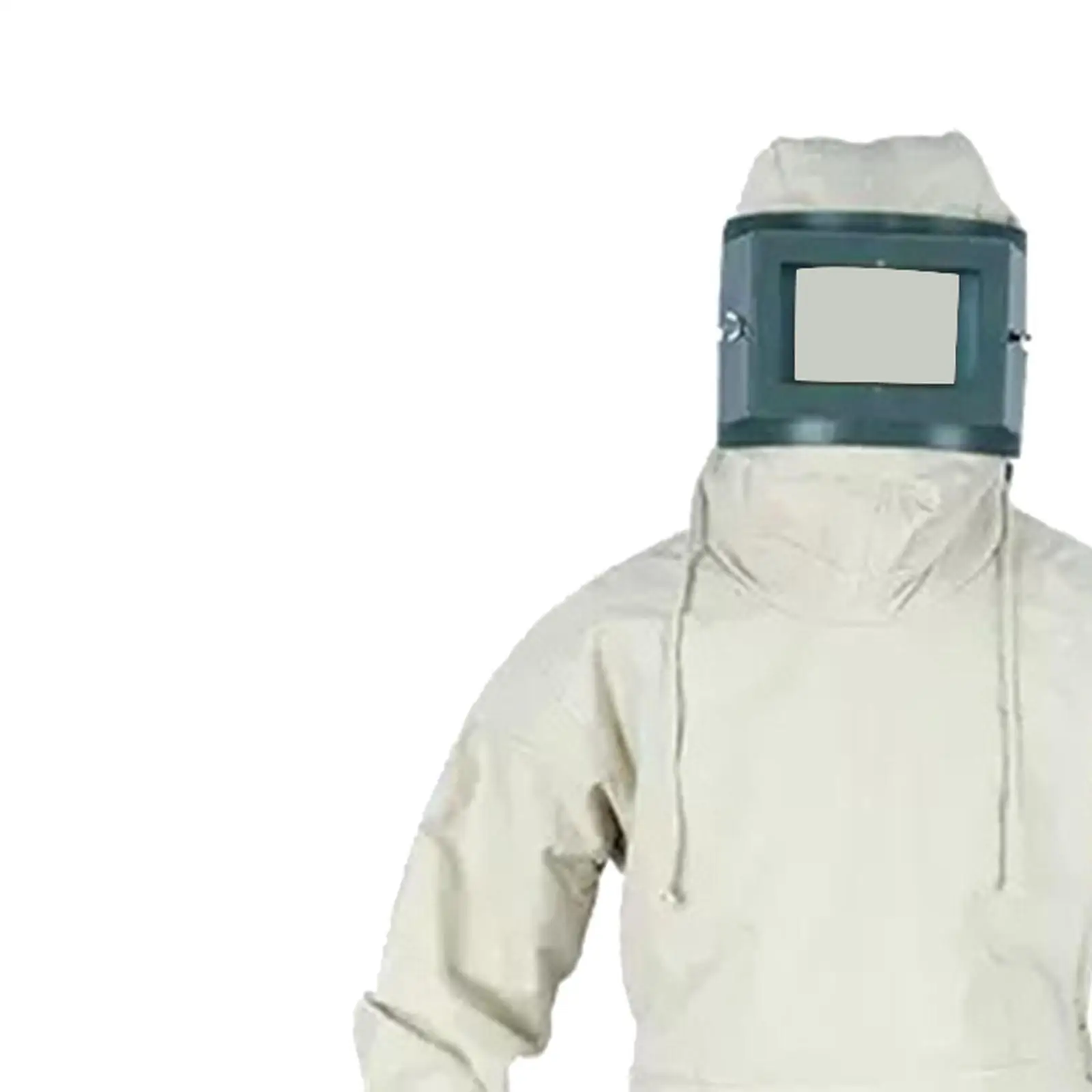 Sand Blasting Suit Work Overalls Lightweight Spray Paint Suit Sandblasting Clothes Protective Clothes for Work Spray Paint