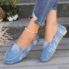 Spring Autumn Loafers Wear-resisting Women's Casual Single Shoes Fashion Non-slip Soft Flat Shoes Loafer Sports Zapatos De Mujer 3