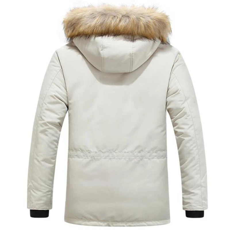 Parka coat parkas coat Men Thick Casual Turn Down Collar Mens Winter Jackets Parkas Coats Mens Winter Coats Fashion Hooded Parkas Warm Jackets